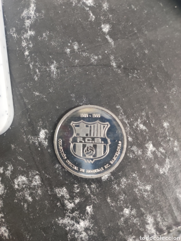 Medallas tem&aacute;ticas: Monedas Bar&ccedil;a 24 1899-1999 - Foto 4