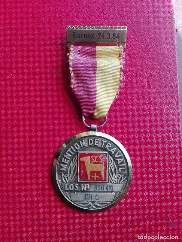 Medallas tem&aacute;ticas: MEDALLA M&Egrave;NTION DE TRAVALL - SCS - BERNEX - 24-3-84