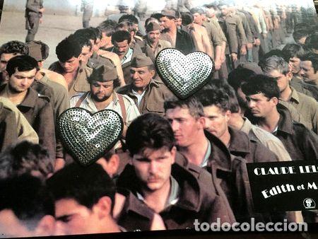 Medallas tem&aacute;ticas: poster card 2 edith y marcel director claude lelouch 1983
