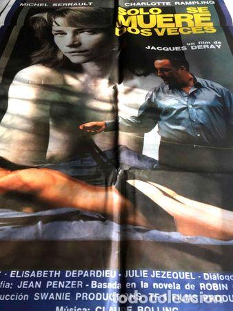 Thematische Medaillen: solo se muere dos veces charlotte rampling poster original