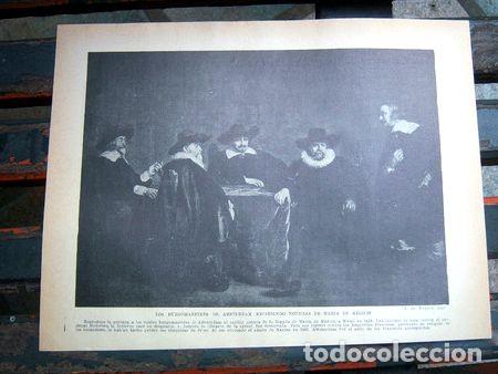 Medallas tem&aacute;ticas: burgomaestres amsterdam reciben noticias de maria de medicis