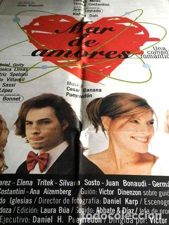 Medallas tem&aacute;ticas: poster mar de amores con fernan miras y juan leyrado