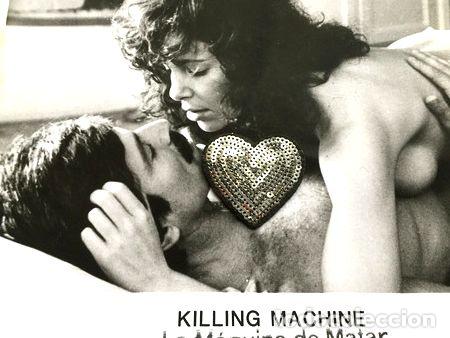 Medallas tem&aacute;ticas: poster card n6 la maquina de matar 1984 con jorge rivero