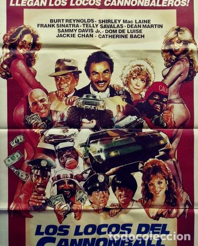 Thematische Medaillen: poster los locos de cannonball 2 burt reynolds d martin 81