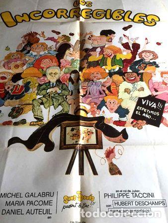 Medalhas tem&aacute;ticas: poster los incorregibles daniel auteuil 1980