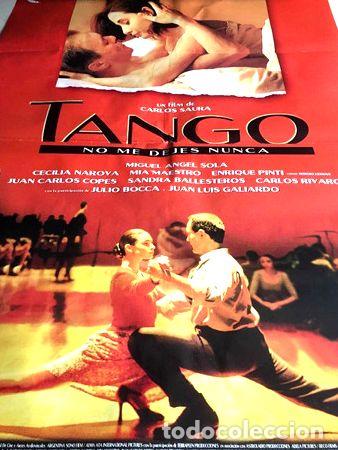 Thematische Medaillen: poster tango no me dejes nunca 1998 original
