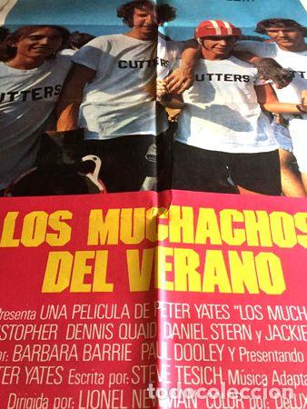 Thematische Medaillen: poster los muchachos del verano dennis quaid 1979