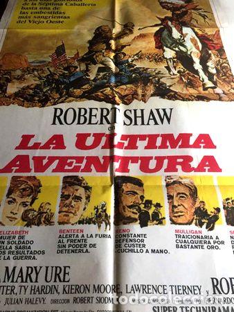 Thematische Medaillen: poster la ultima aventura robert shaw 1966 original