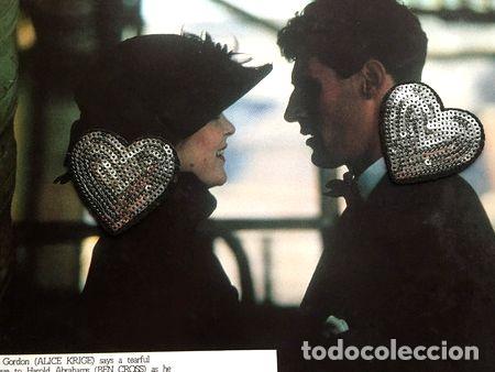 Thematische Medaillen: poster card n 3 carrozas de fuego original printed usa