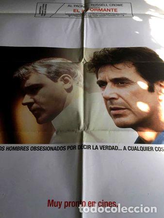 Medallas tem&aacute;ticas: poster el informante con al pacino - Foto 1