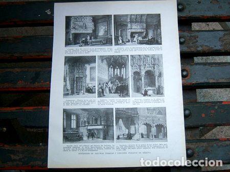 Medallas tem&aacute;ticas: interiores de algunas iglesias edificios publicos de belgica - Foto 1