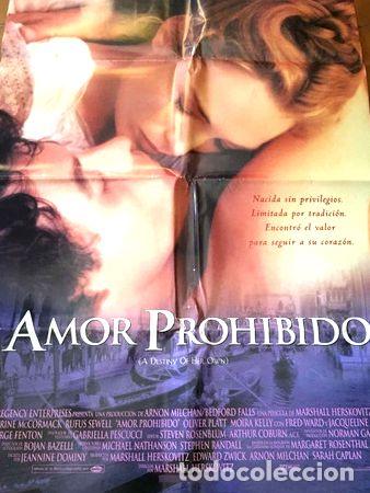 Thematische Medaillen: poster amor prohibido oliver platt rufus sewell 1998