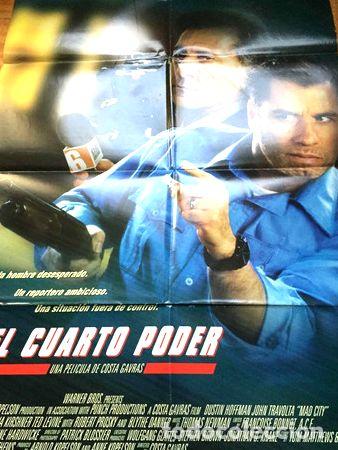 Thematische Medaillen: poster el cuarto poder con jhon travolta original