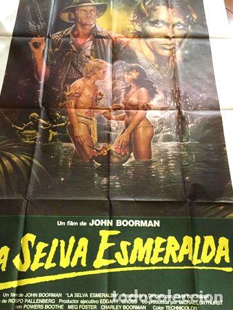 Medallas tem&aacute;ticas: poster la selva esmeralda jhon boorman orig meg foster