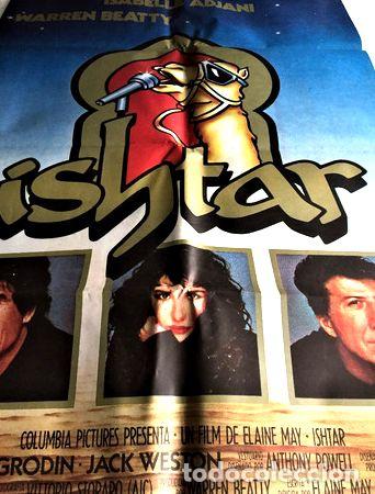 Medalhas tem&aacute;ticas: poster ishtar con dustin hoffman isabelle adjani original