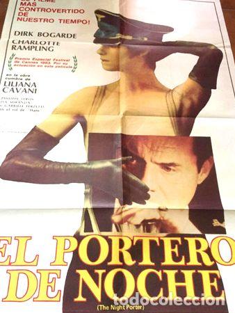 Medalhas tem&aacute;ticas: poster el portero de noche charlotte rampling original