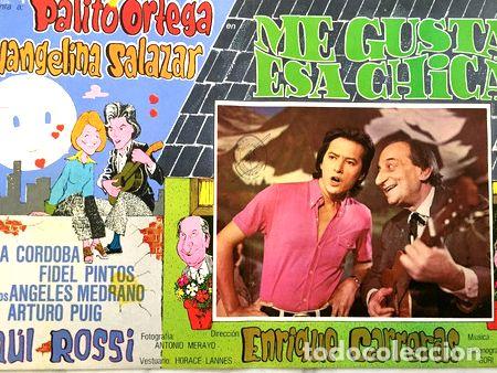 Medallas tem&aacute;ticas: poster n 5 me gusta esa chica palito ortega ano 1973