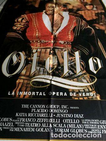 Medallas tem&aacute;ticas: poster placido domingo en otello franco zeffirelli orig