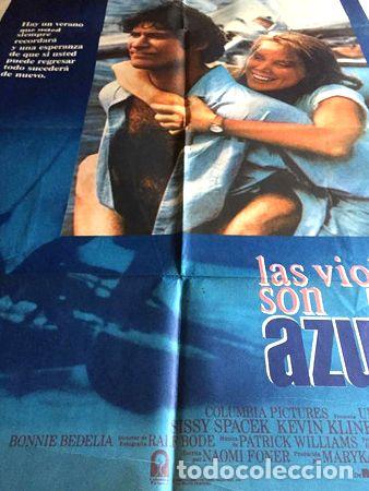 Medallas tem&aacute;ticas: poster las violetas son azules sissy spacek 1986 orig