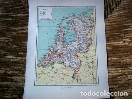 Medallas tem&aacute;ticas: mapa de holanda 1948 - Foto 1