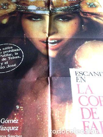 Medallas tem&aacute;ticas: poster la corte del faraon con ana belen original