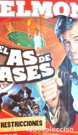Medallas tem&aacute;ticas: poster el as de los ases jean paul belmondo borde rec