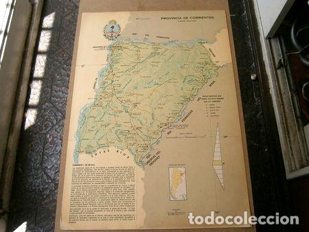 Thematische Medaillen: corrientes chaco mapa antiguo 1947