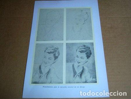 Thematische Medaillen: lamina procedimiento para la ejecucion de un dibujo 1960