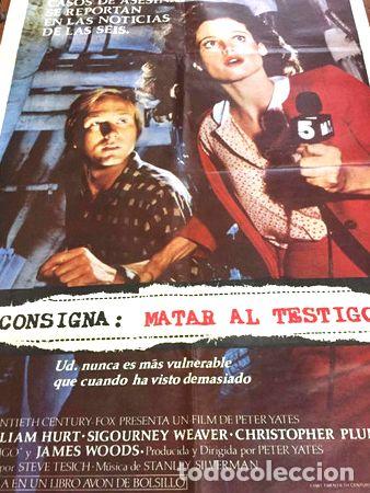 Thematische Medaillen: poster consigna matar al testigo sigourney weaver w hurt