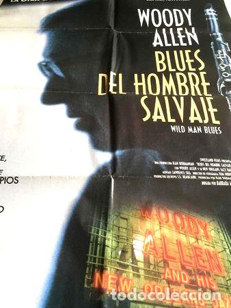 Thematische Medaillen: poster woodie allen blues del hombre salvaje