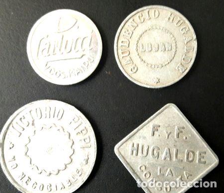 Thematic medals: lote de 4 fichas de vendimia vinedos