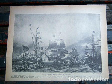 Thematic medals: embarco de ruyter y cornelio de witt 1667