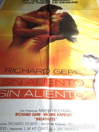 Thematic medals: poster sin aliento con richard ghere original