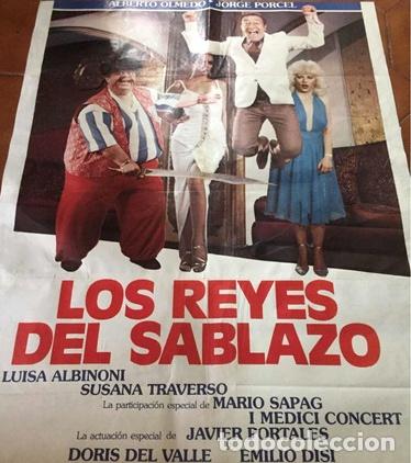 M&eacute;dailles th&eacute;matiques: poster los reyes del sablazo porcel olmedo original
