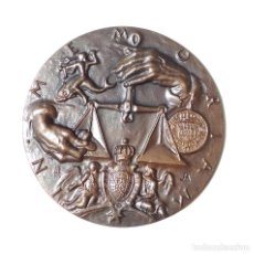 Medallas temáticas: MEDALLA F.N.M.T. 200 ANIVERSARIO PALACIO REAL. 1.975.. Lote 337430198