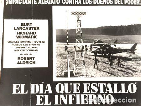 Medallas tem&aacute;ticas: el dia que estallo el infierno burt lancaster lobicard n 1