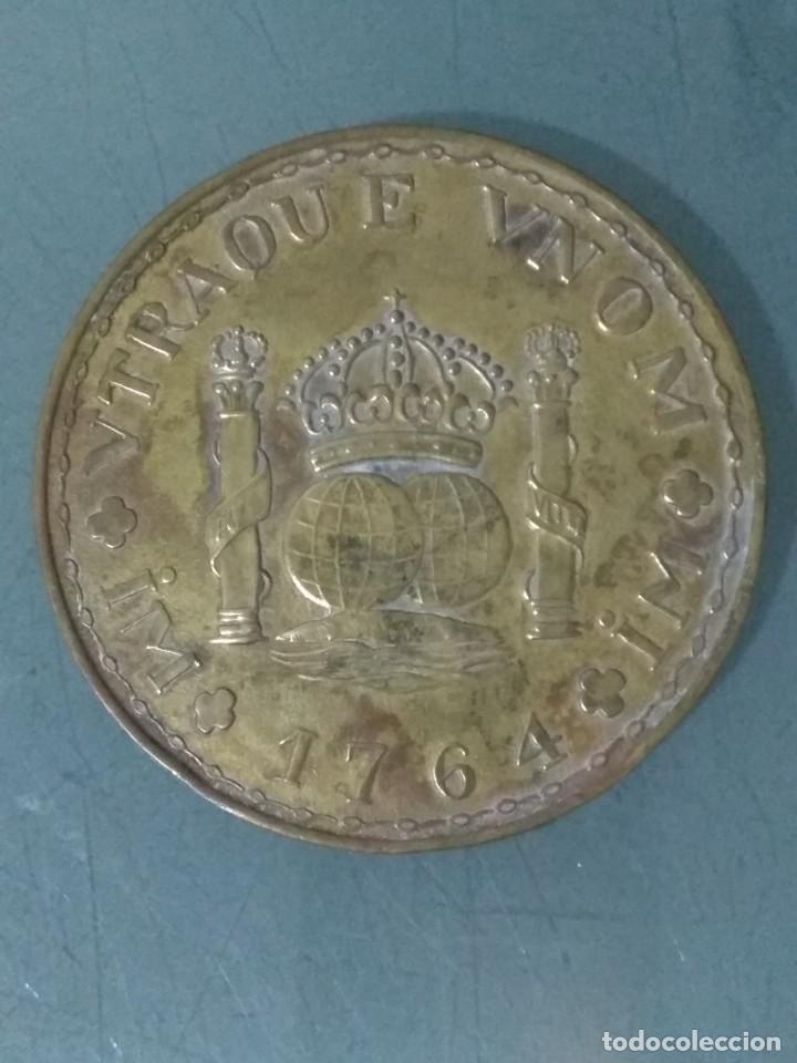 Medallas tem&aacute;ticas: MEDALLON VTRAOU E VNOM 1764. EN RELIEVE. - Foto 1