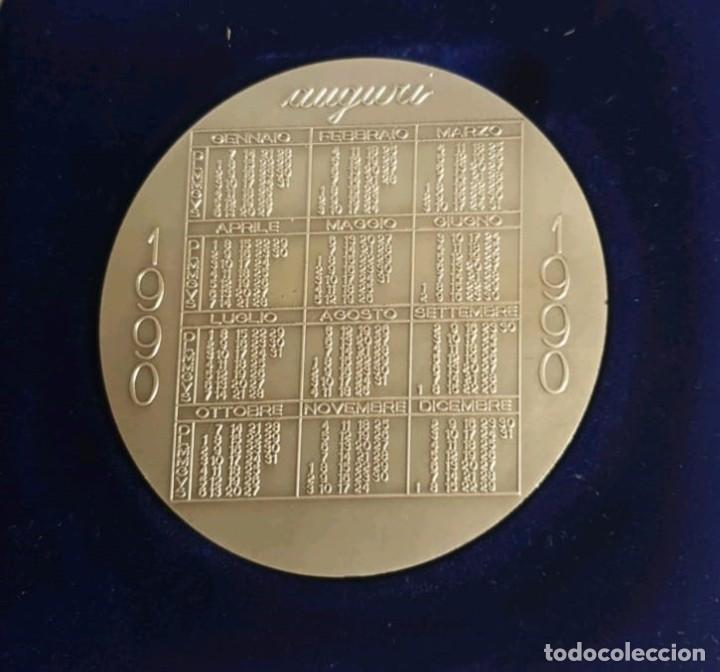 Medallas tem&aacute;ticas: MEDALLA DE BRONCE PATINADA EN PLATA - Foto 2