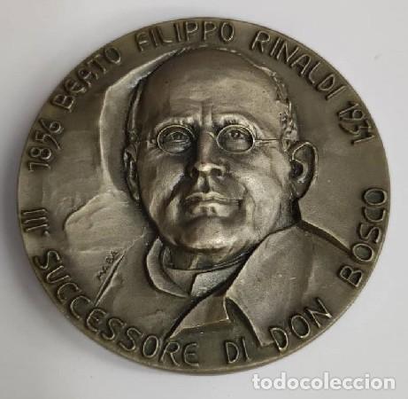 Medaglie tematiche: MEDALLA BEATO FLIPPO RINALDI 193. DON BOSCO. MEDALLA-886