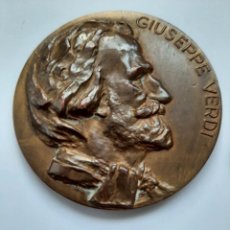Medallas temáticas: MEDALLA GIUSEPPE VERDI. CALICO EDITORES. BRONCE. 1965. BARCELONA. Lote 347268333
