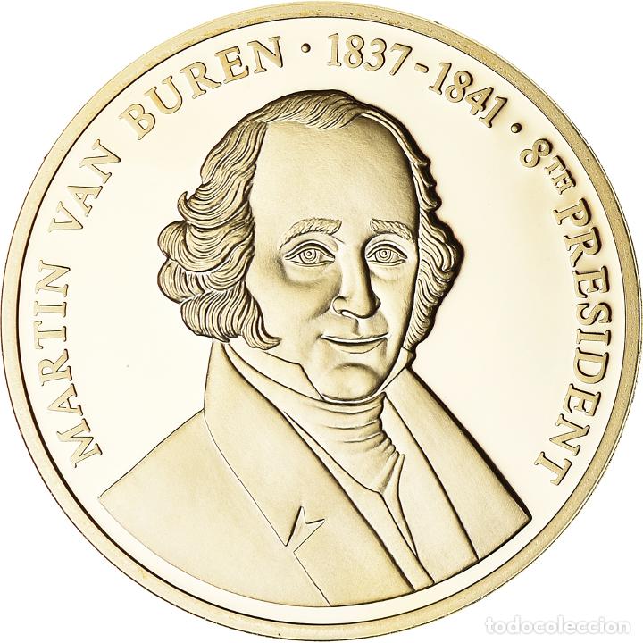 Thematische Medaillen: [#187882] Estados Unidos de Am&eacute;rica, medalla, Les Pr&eacute;sidents des Etats-Unis, Van Buren