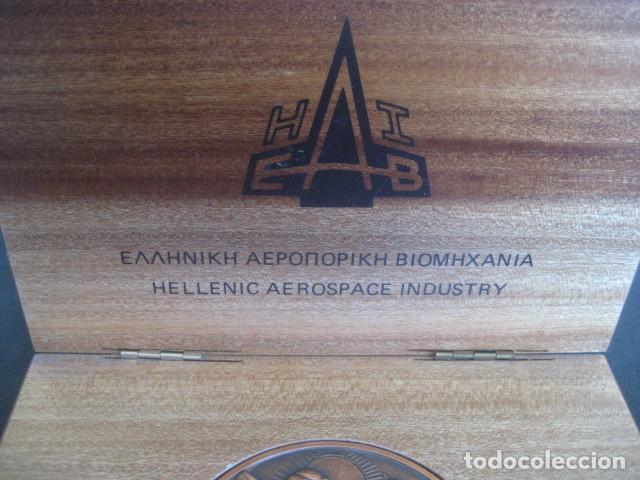Medallas tem&aacute;ticas: MEDALLA BRONCE. HELLENIC AEROSPACE INDUSTRY - Foto 5