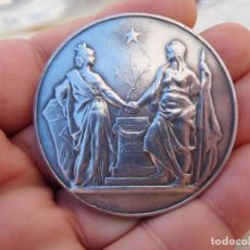 Medallas temáticas: MEDALLA DE PLATA CONSEIL MUNICIPAL DE PARIS AÑO 1881 DANIEL DUPUIS