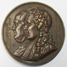 Medallas temáticas: FRANCIA, 1833. MEDALLA DE LA SOCIEDAD MONTYON Y FRANKLIN. BRONCE LOTE 0213. Lote 359763700