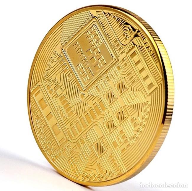 Medallas tem&aacute;ticas: BITCOIN, LA MONEDA DIGITAL MAS REPRESENTATIVA DEL MUNDO CRIPTO, CHAPADA EN ORO - Foto 4