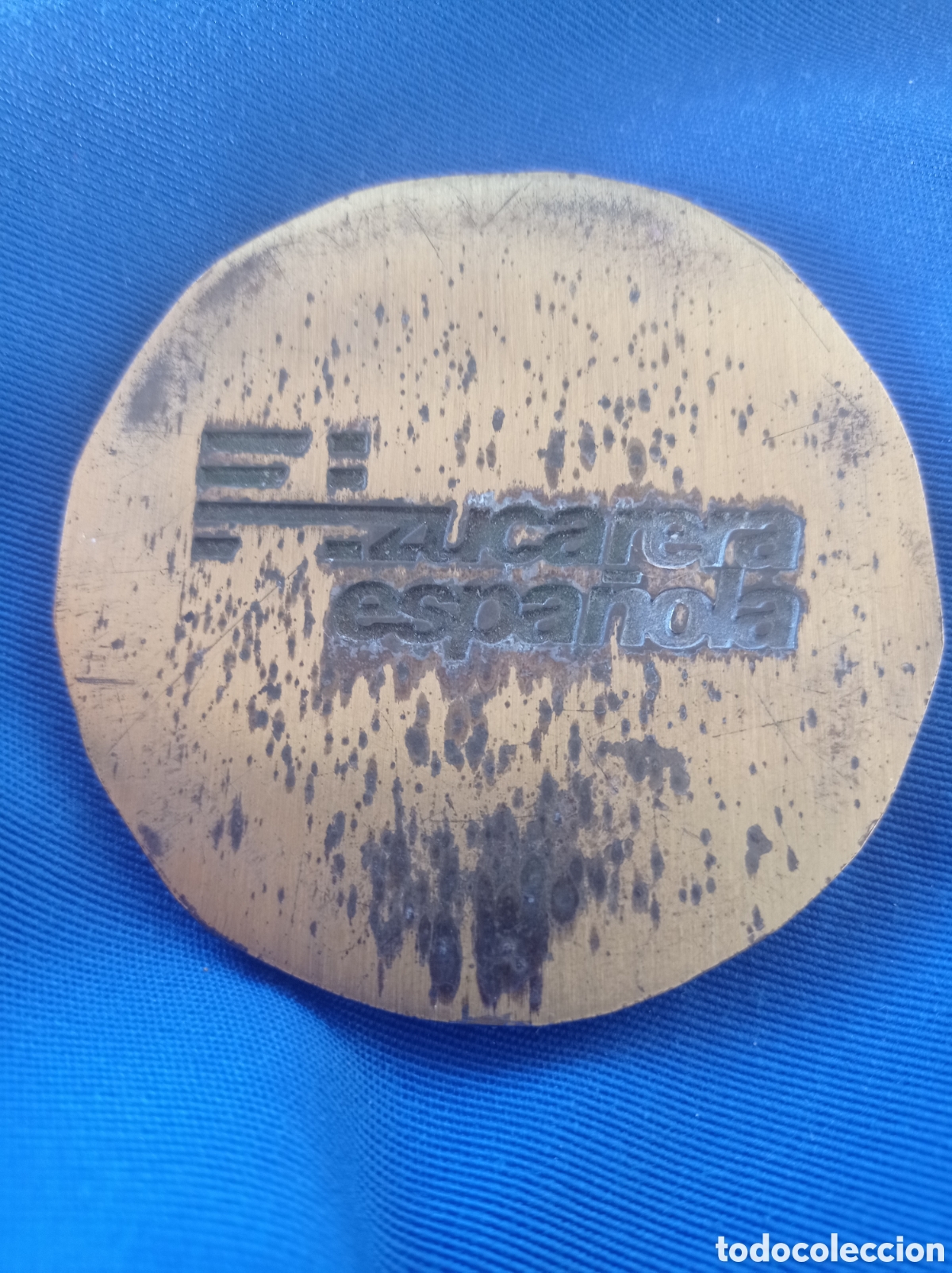 Medallas tem&aacute;ticas: MEDALLA AZUCARERA ESPA&Ntilde;OLA - Foto 1