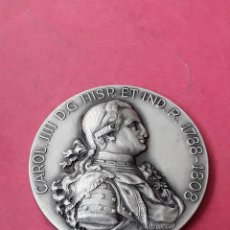 Medallas temáticas: MEDALLA PLATA CARLOS IV. CALICO VALLMITJANA REYES DE ESPAÑA. 1963. Lote 363116685