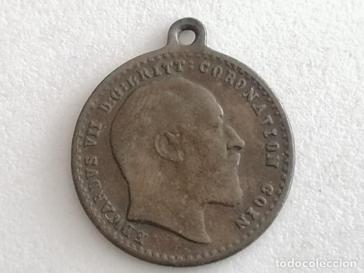 M&eacute;dailles th&eacute;matiques: MEDALLA CORONACION EDUARDO VII, A&Ntilde;O 1911