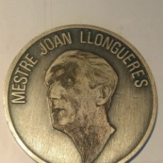 Medallas temáticas: MEDALLA MESTRE JOAN LLONGUERES CENTENARI NAIXEMENT 1880-1980 TERRASSA. Lote 365988486