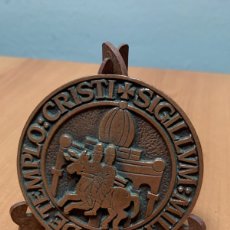 Medallas temáticas: ELS TEMPLERS.AAR BAGES. 1988. CURSET DE CULTURA ROMÁNICA.. Lote 366068076